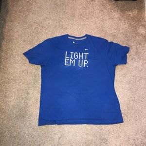 Blue Nike Shirt